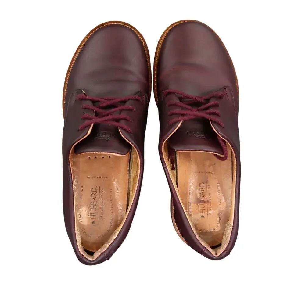 Samuel Hubbard Shoes Women 7 Sneaker Oxford Derby Leather Comfort Lifestyle Plum